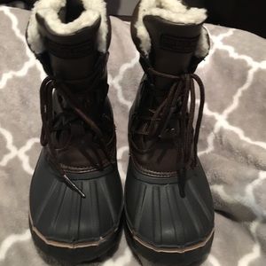 Boy’s London Fog Fleece Lined Snow Boots